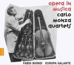 Carlo Monza Quartets-Opera in Musica