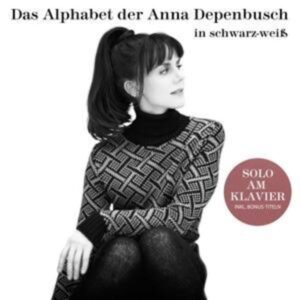 Das Alphabet der Anna Depenbusch in Schwarz-Weiá.