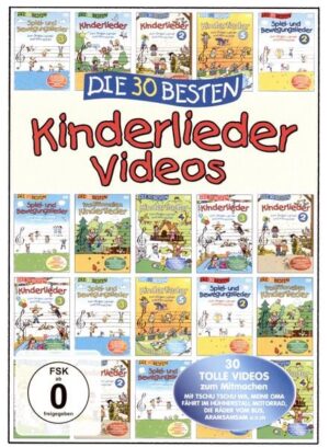 Die 30 besten Kinderlieder Videos