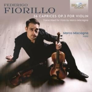 Fiorillo:36 Caprices op.3 For Violin Transcribed
