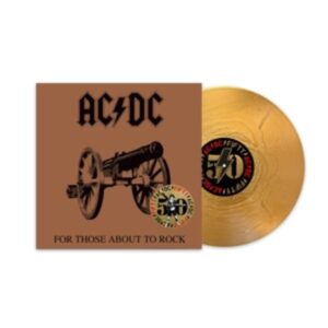 For Those About To Rock (We Salute You)/gold vinyl