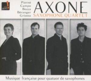 Französische Musik für Saxophonquartett