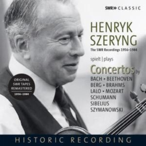 Henryk Szeryng spielt Violinkonzerte