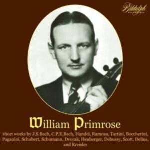 Primrose Plays Baroque Sonatas and Encore Pieces