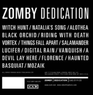Zomby: Dedication